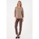 Female blouse, size 44, brown color