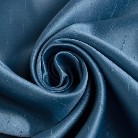 Curtain curtain Ethel "strokes" color blue, on groves 250x265 cm, 100% p/e-2