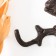 Hooks decorative cast iron "squirrel" 21x3x12.5 cm