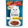 Wet gourme perle feed for cats, beef, in jelly, 75 g