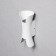 Facade lamp "Elegant", FSD-091, 6 W, 3000K, IP65, 220 V, Metal, Bely