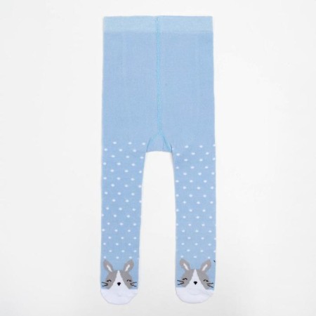 Pantyhose crumb I am "bunny", blue, height 86-92 cm-1