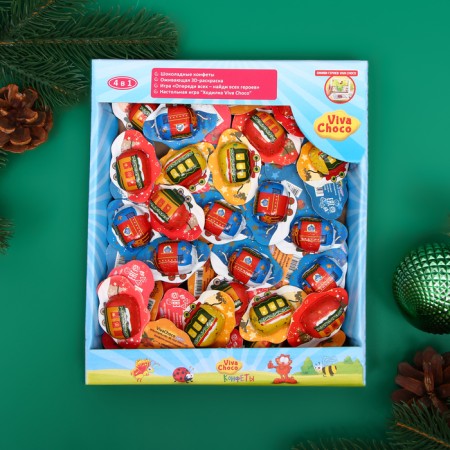 Chocolate sweets with cream filling Vivachoco "Surprise", Assorted, 340 g