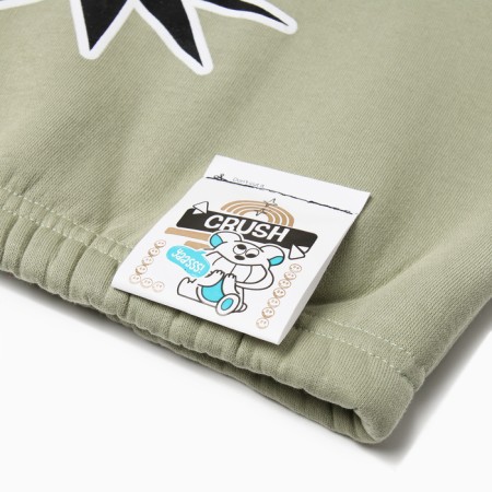 Sweatshirt (Hudy) Children's Minaku: Crush, olive color, height 116 cm-8