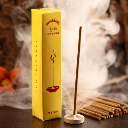 Incense "Vedic Aroma" (set of 50 sticks) concentration
