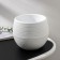 Flower pot "Japan", 2 l, white color