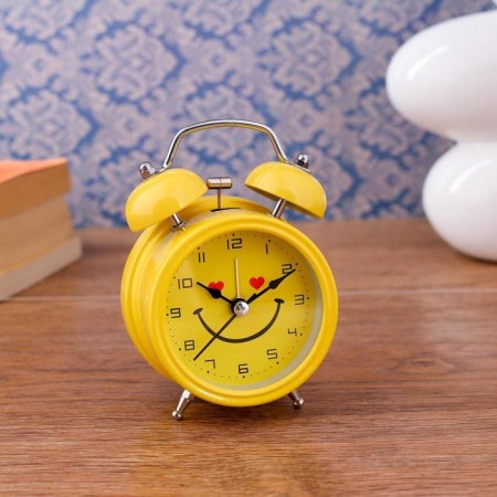 Clock - desktop an alarm clock, 12.5 x 8 cm, d -6 cm-5