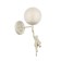 Wall lamp EVOLUCE. Sle115101-01. Tenato. 1x60 W, E27, 10.5x27 cm, white color
