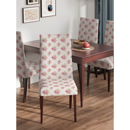 Decorative case on a chair with a back-2