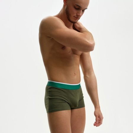Panties boxers are male, color green mix, size 54-6