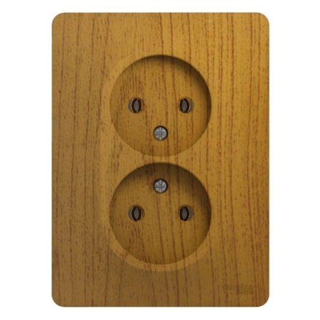 Schel000520 Glossa, SP, 2 outlets, IP20