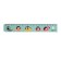 Penal case with a ruler, 64 x 210 x 25 mm, plastic, "penguins"