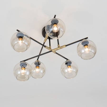 Ceiling chandelier "Henri" E14 6x60 watts-15