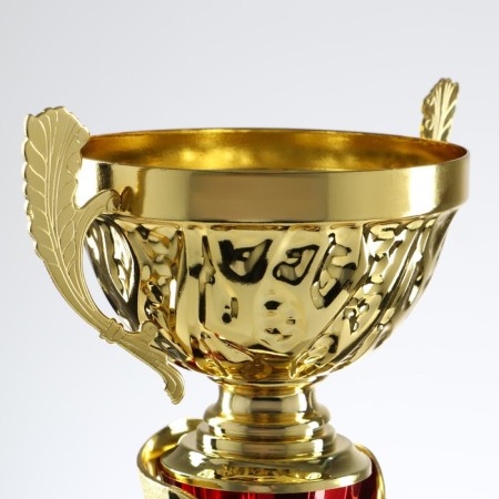 Cup 155b, award figure, gold, plastic stand, 36.3 × 18.4 × 10.5 cm.-7