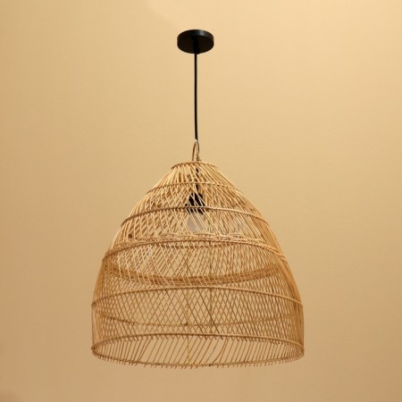 Ceiling Lamp from Rotan "El" 1x120W, E27, 50x50x50 cm-1