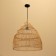 Ceiling Lamp from Rotan "El" 1x120W, E27, 50x50x50 cm