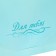 Envenue for money "for you!" Soft Tach, embossing, blue, 9x19 cm