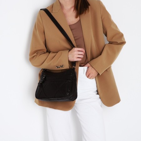 Love bag with lightning, brown color-5