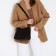 Love bag with lightning, brown color