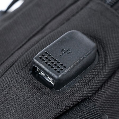Tourist backpack "Adventure" male, nylon, black-4