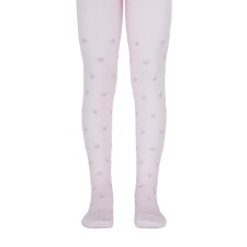 Pantyhose children's cotton CONTE KIDS TIP-Top, height 116-122 cm, light pink color