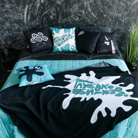 Decorative pillow Irony, size 40x40 cm-11