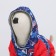 Zimovye jumpsuit for animals "Skier", M (DS 24-26, Osh 26-28, OG 36-38 cm), Mix