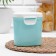 Plastic jar for bulk products with a measured spoon, 800 ml, 13.5 × 10 × 15 cm, color mix