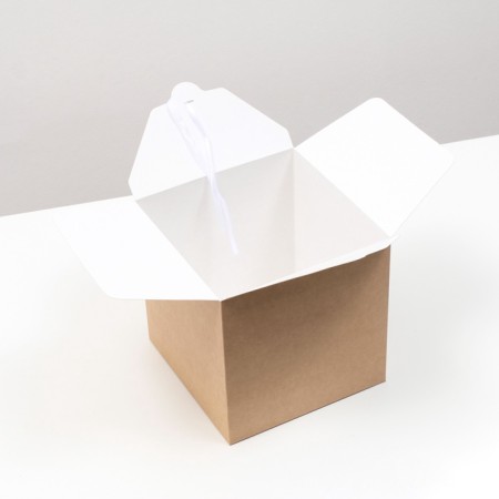 Folding craft box, 21 x 21 x 21 cm set 5 pcs.-2