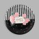Disposable paper plate "The best", set 6 pcs, 18 cm