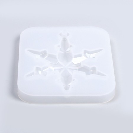 Silicone form universal, suspension "snowflake-adhesive"-3