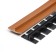Flexible threshold with fastener Smartprofile BR 401 NERACO walnuts, 3 m