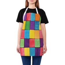 Apron kitchen with a photo print 