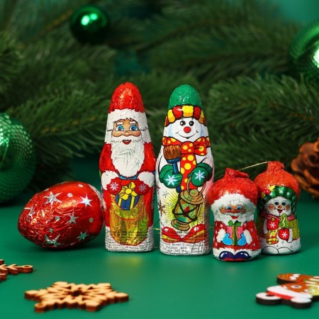 New Year's set "Santa Claus, Snowman, Bill", 81 g-1
