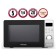 Pioneer MW228D microwave oven, 700 watts, 8 programs, 5 capacities, 20 l, silver
