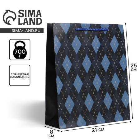 Gift package laminated, packaging, “cage”, ml 21 x 25 x 8 cm-1