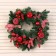 New Year's Wreath D-33 cm "Snow Apple"
