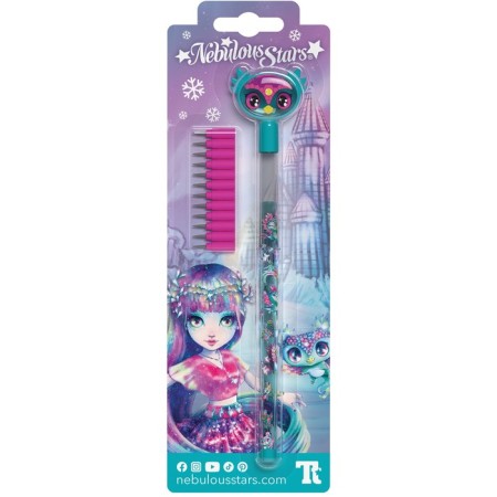 Pencil simple segment Nebulous Stars Isadora, cap in the form of an animated character-2