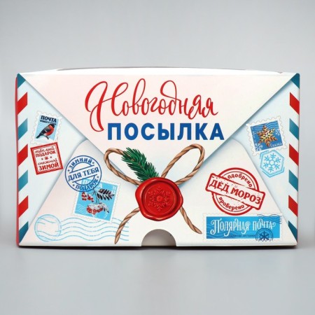 Folding clip with bilateral application "New Year's Less", 16 x 16 x 10 cm, New Year-4