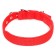 Collar "Comfort" Combined, 58 x 3 cm, Osh 45-52 cm, red