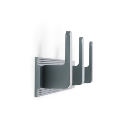 Cappio CVP007 hanger, aluminum, three -rod, graphite color-3