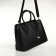 Women's bag on magnet Textura, average size, black color