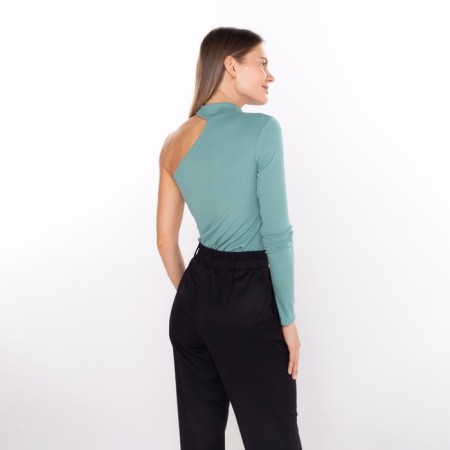 Female jumper, olive color, size 44-5