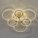 LED lamp 97W 5468LM 3000K-5700K, size 60x60x13 cm