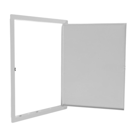 Revisionine "Vento" DR3040PZ, 300 x 400 mm, with a pressing lock "Push", plastic-1