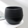 Flower pot "Japan", 3 l, graphite color