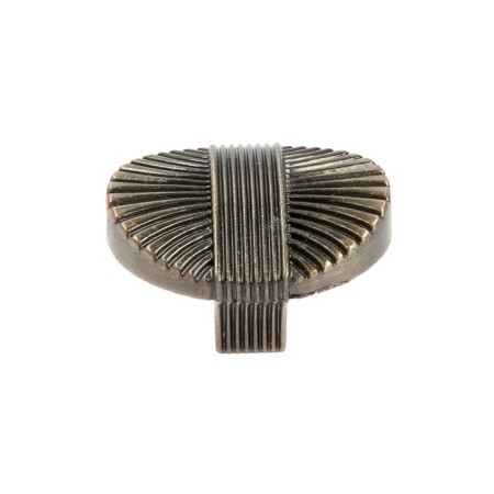 Handle button cappio, zinc, d = 35 mm, bronze color-3