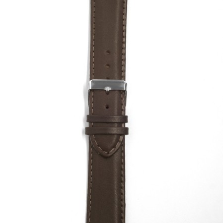 Watch strap, 22 mm, harness 80 mm, larynx 120 mm, genuine leather, brown-3