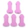 Gift set of Lady cosmetics, bath bombs 5 x 30 g, 18+, pure happiness