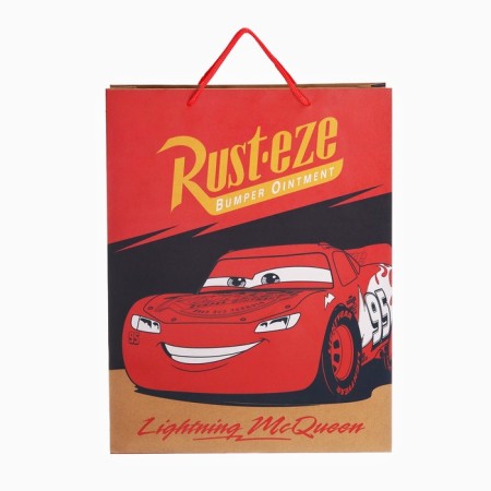 Package gift craft, 40x31x11.5 cm, cars-2